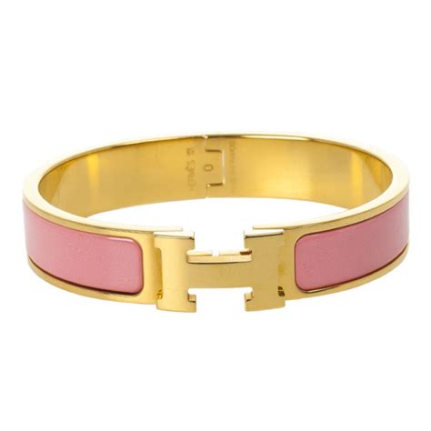 hermes bracelet baby pink|hermes bracelet pink and gold.